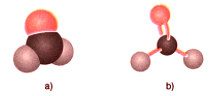 Mô hình phân tử HCHO dạng đặc và rỗng